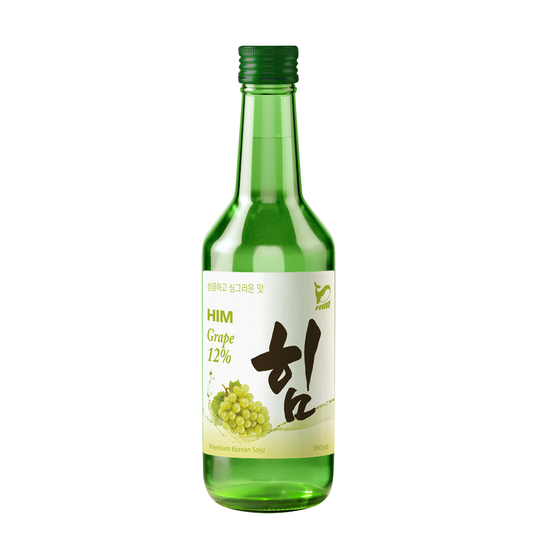 Rượu Soju HIM Nho xanh